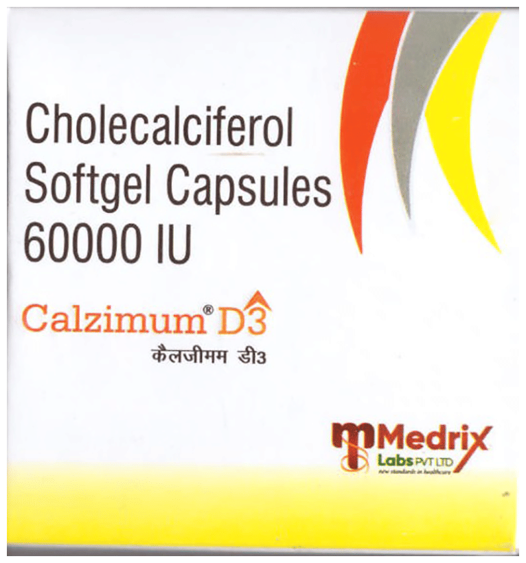 Calzimum D3 Softgel Capsule
