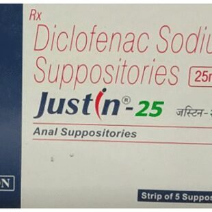 Justin 25mg Suppository