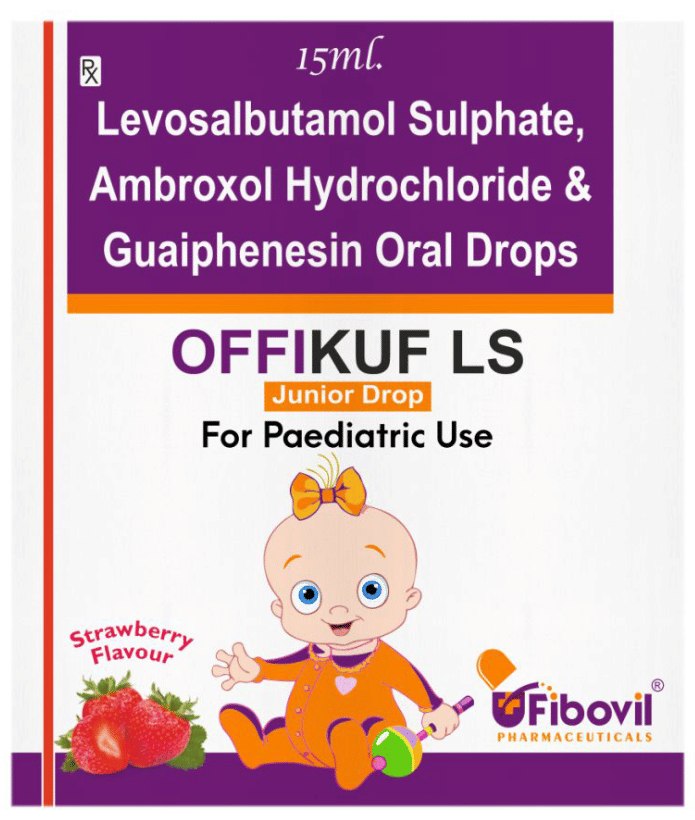 Offikuf LS Junior Oral Drops Strawberry
