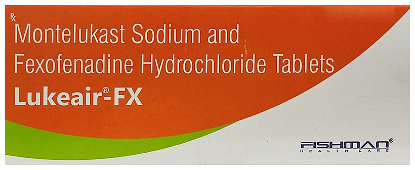 Lukeair FX 10mg/120mg Tablet