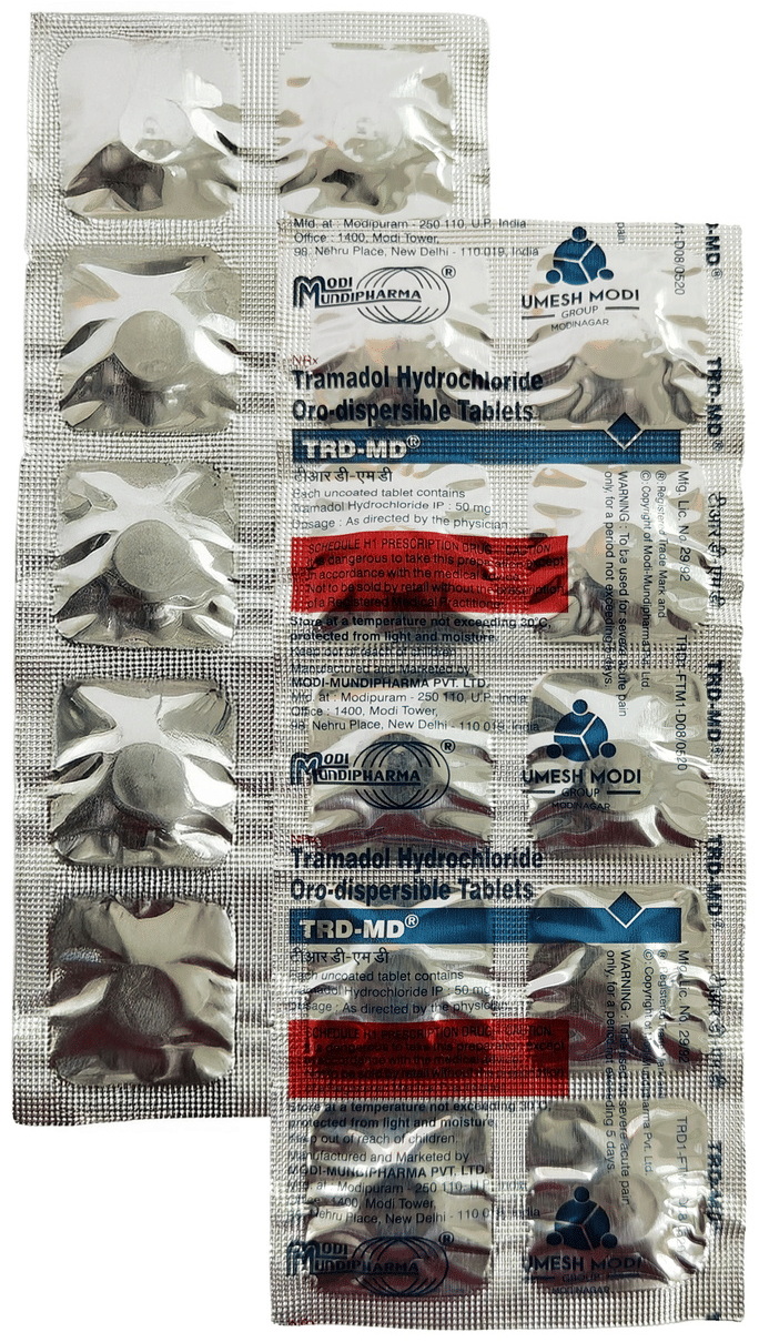 Trd 50mg Tablet MD