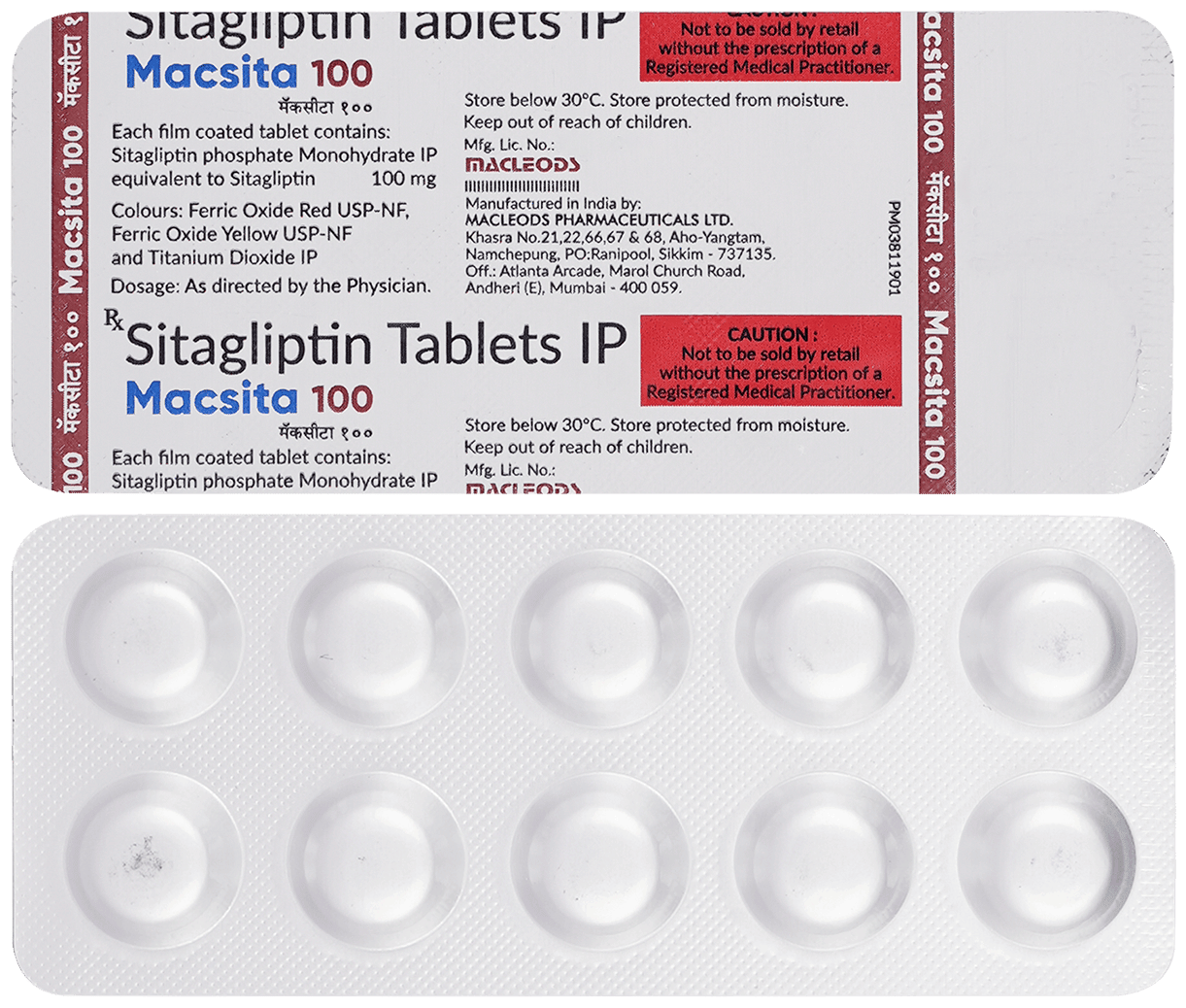 MACsita 100mg Tablet