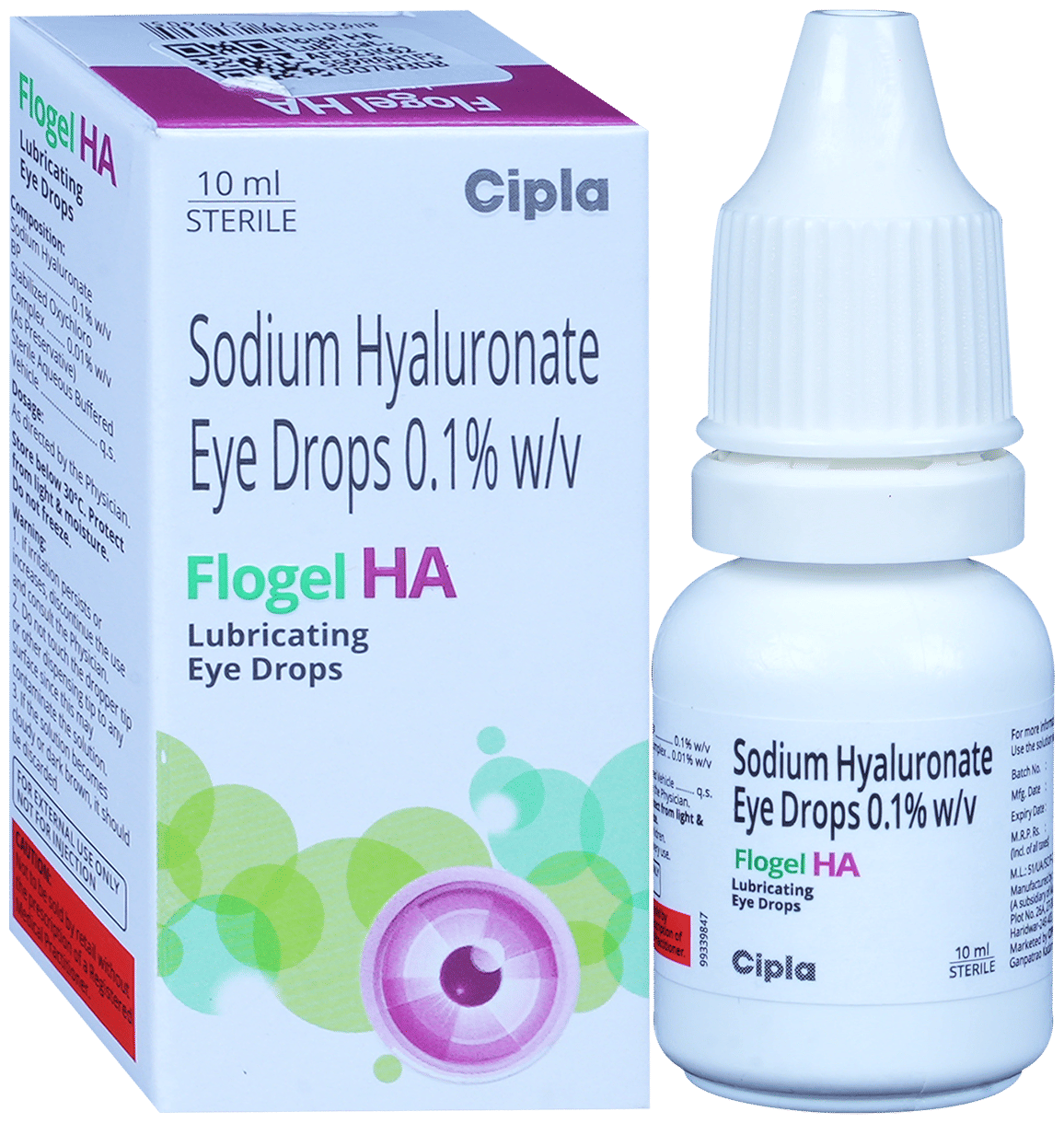 Flogel HA Lubricating Eye Drop