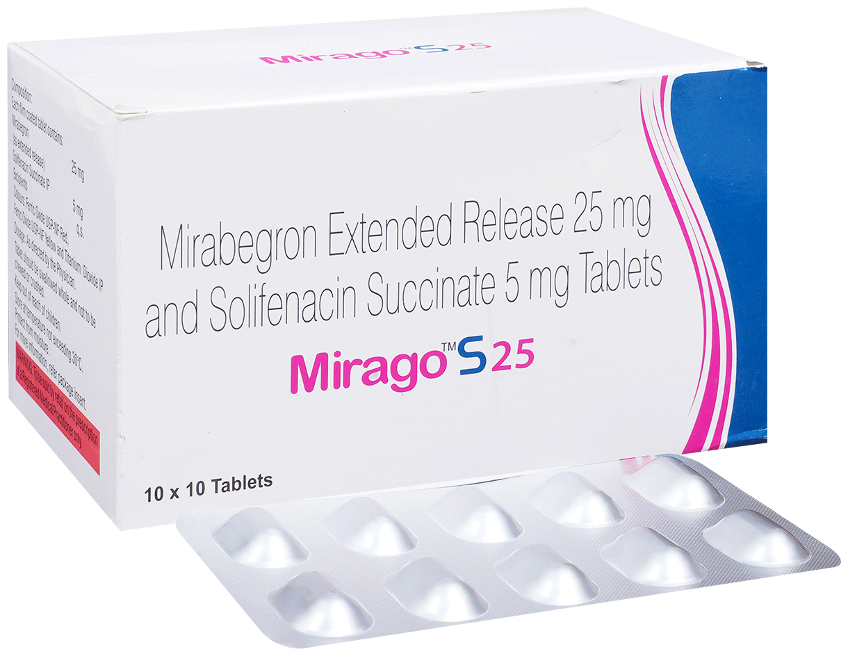 Mirago S 25 Tablet ER