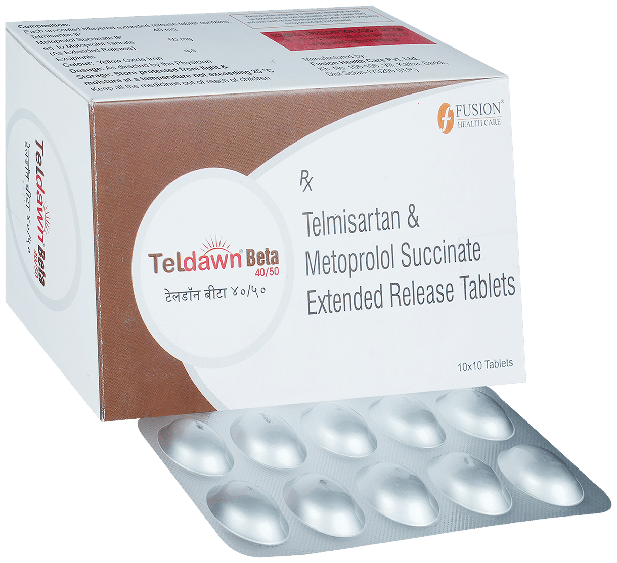 Teldawn Beta 40mg/50mg Tablet
