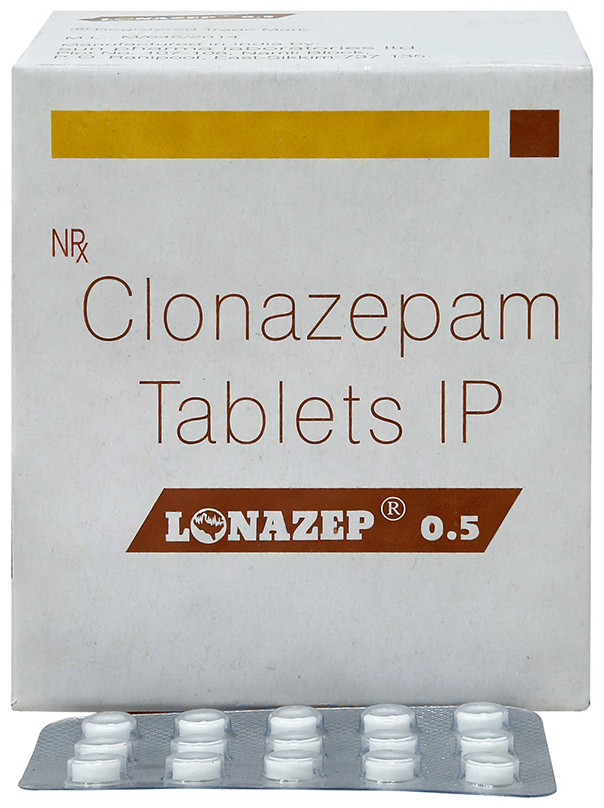 Lonazep 0.5mg Tablet