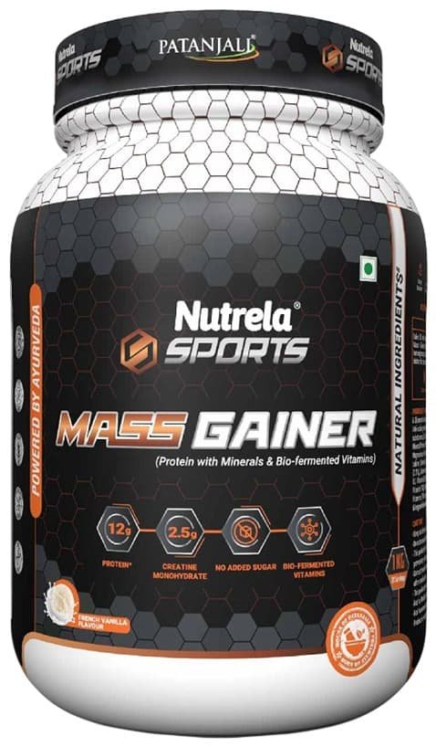 Nutrela Sports Mass Gainer French Vanilla