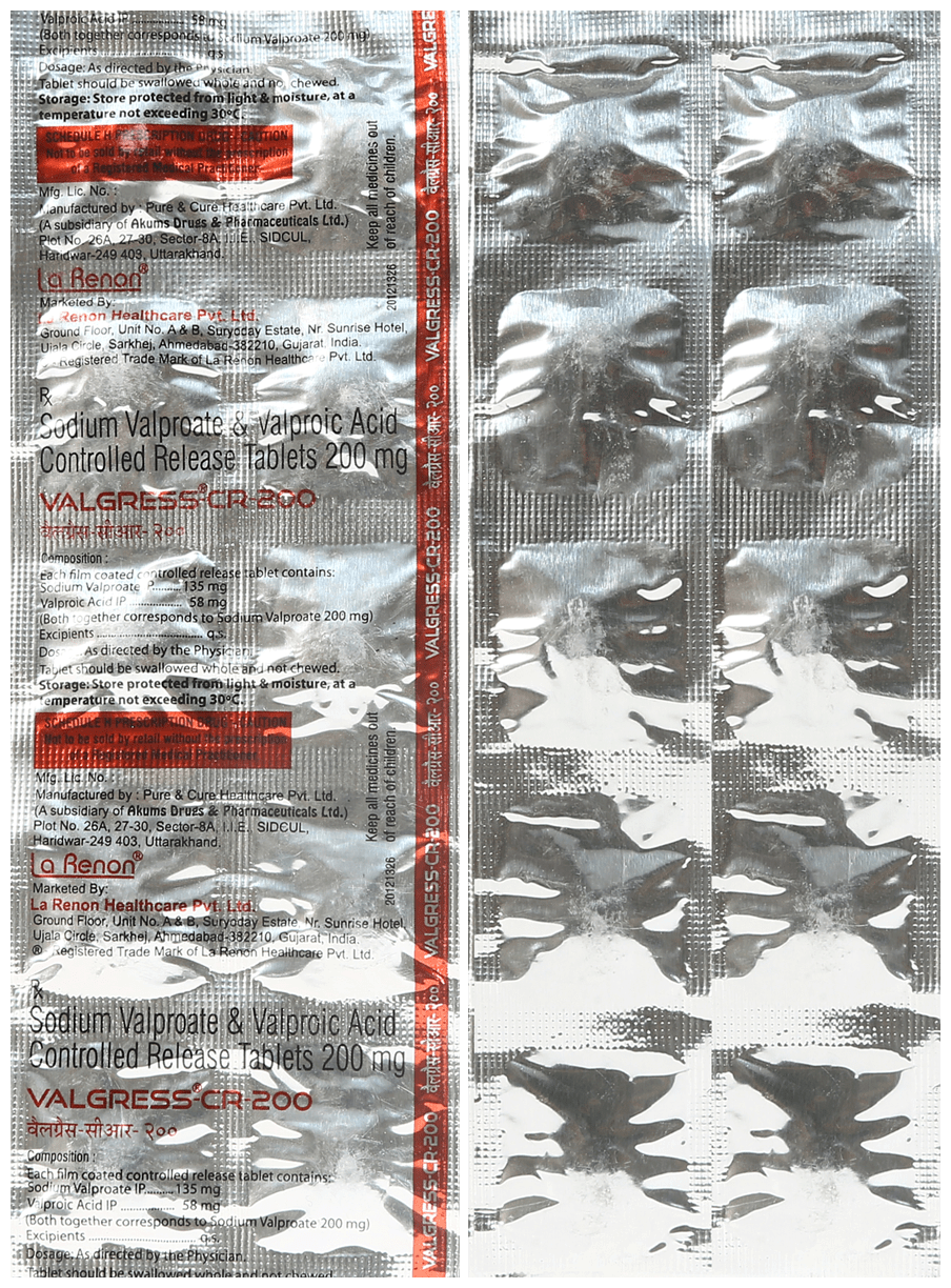Valgress-CR 200 Tablet