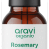 Aravi Organic Pure Rosemary Essential Oil for Hair Growth, Hair Nourishment & Skin Care