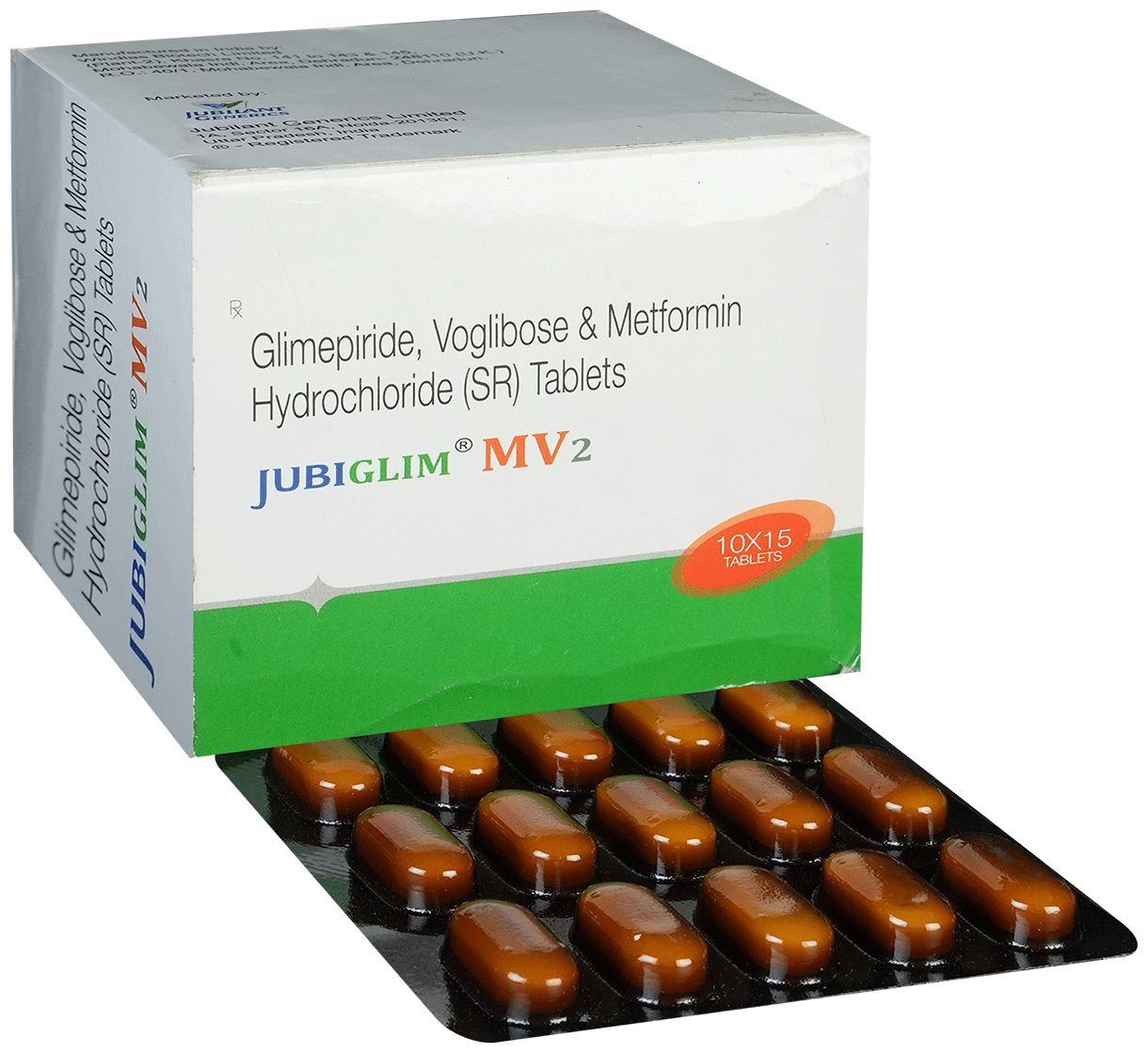 Jubiglim MV 2 Tablet SR