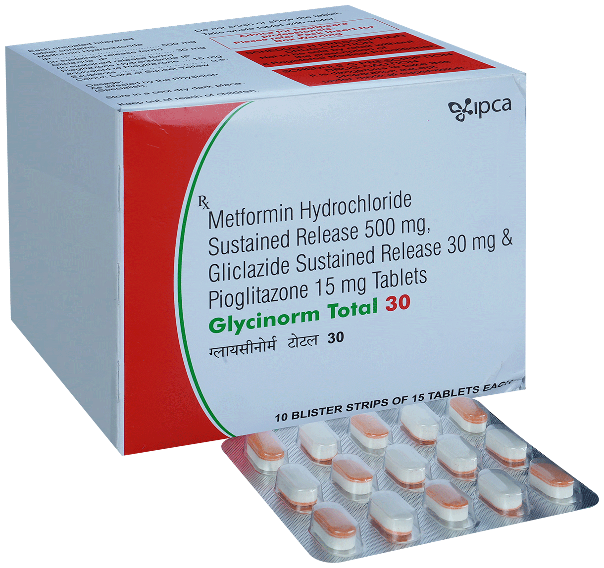 Glycinorm Total 30 Tablet SR