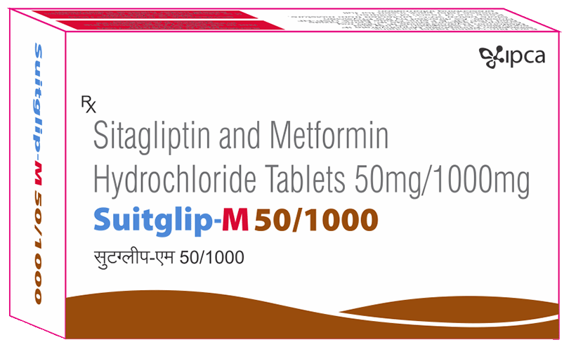 Suitglip-M 50/1000 Tablet