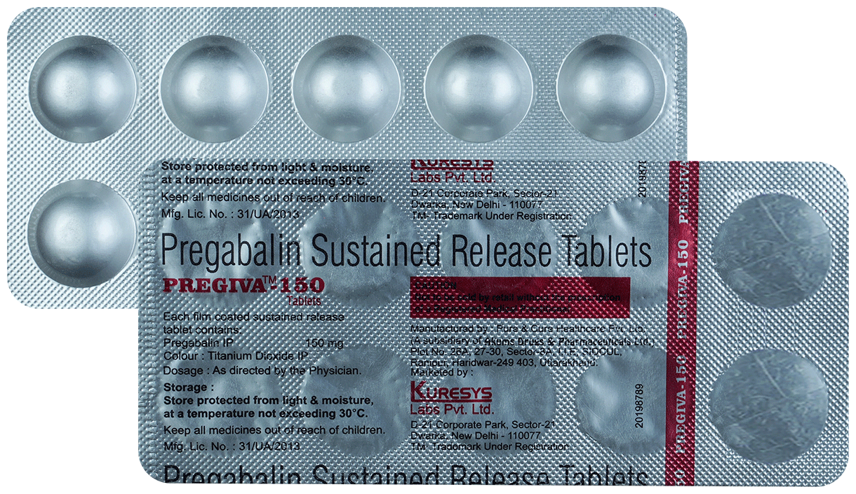Pregiva 150 Tablet SR