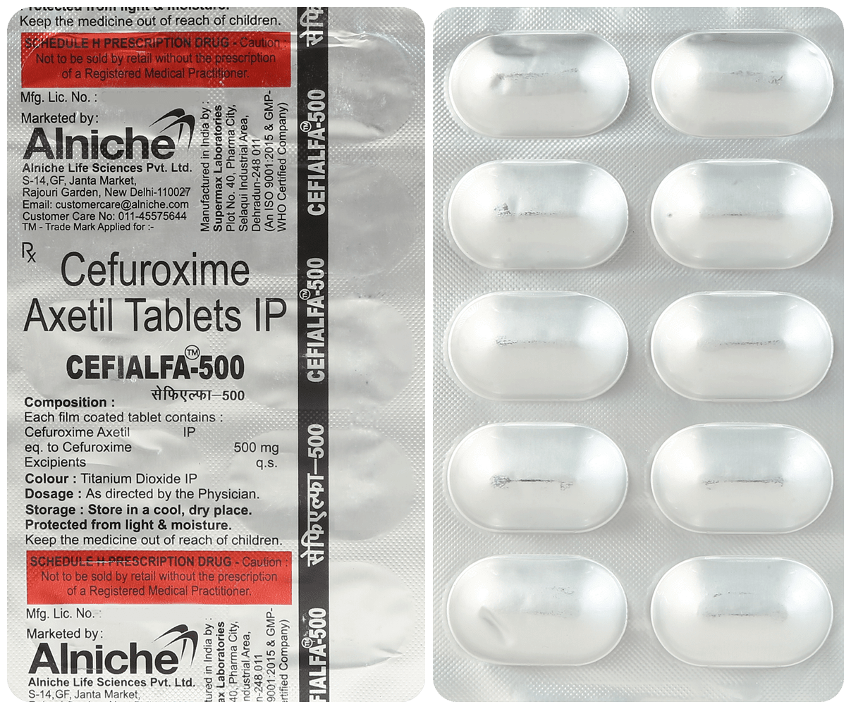Cefialfa 500 Tablet