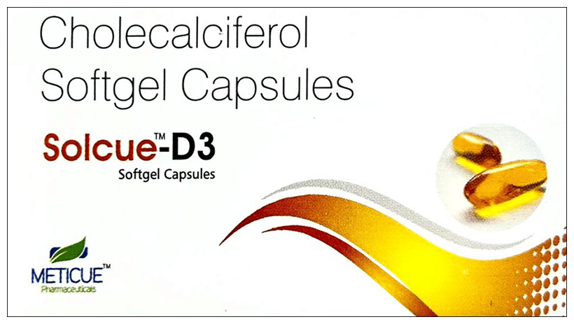 Solcue-D3 Softgel Capsule