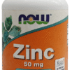 Zinc 50mg for Enzyme Functions & Immune Support | Vegetarian Tablet