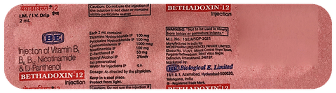 Bethadoxin 12 Injection