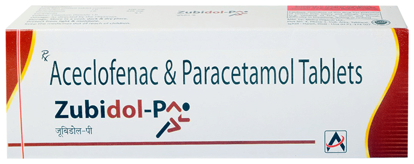 Zubidol P 100mg/325mg Tablet