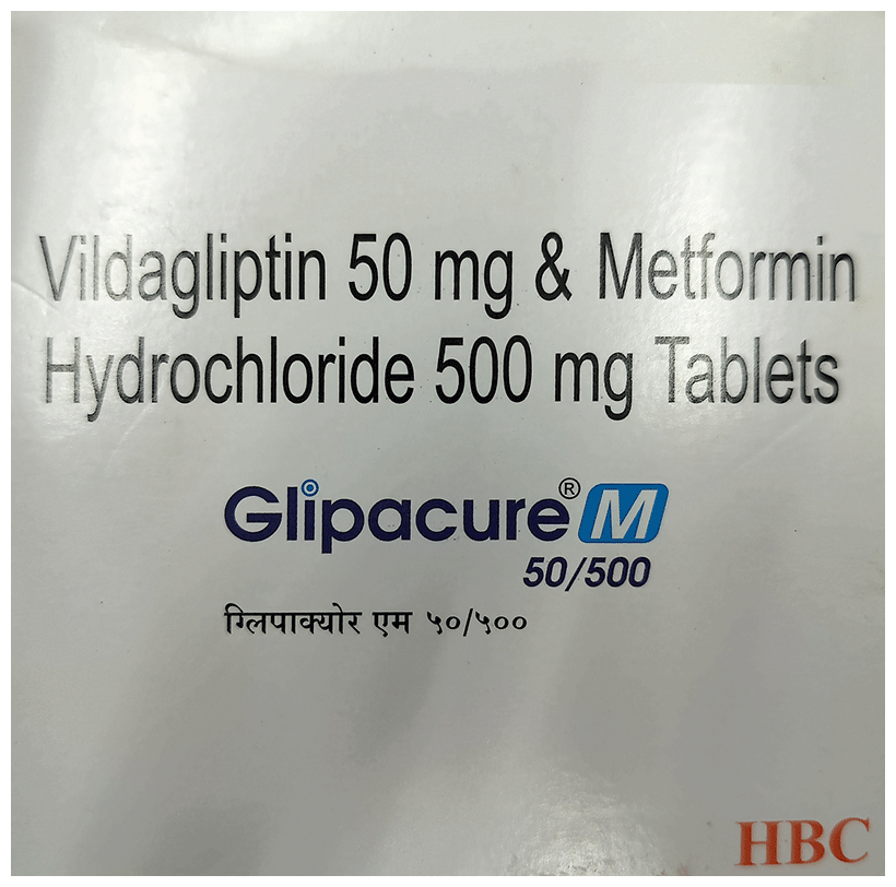 Glipacure M 50/500 Tablet