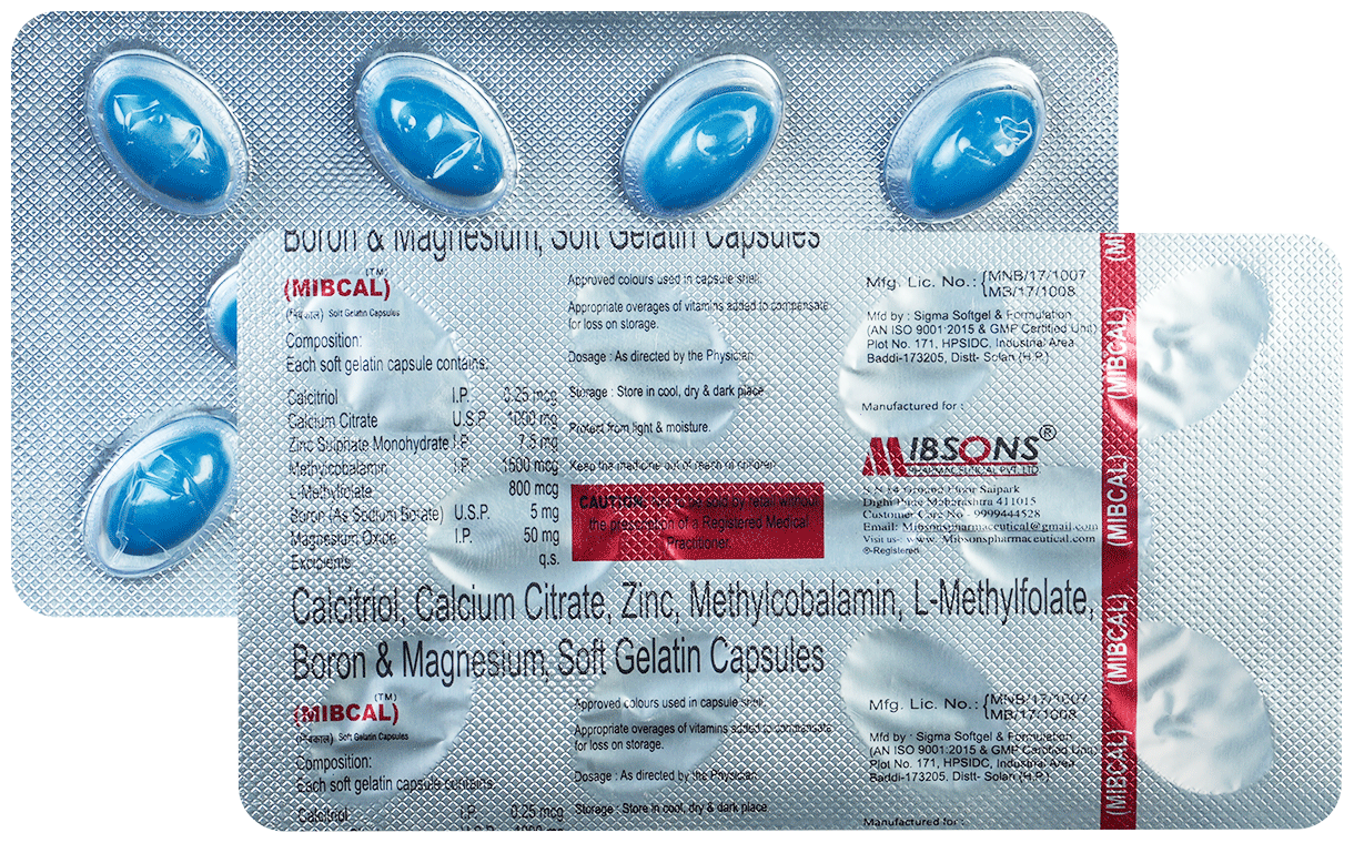 MIBcal Soft Gelatin Capsule
