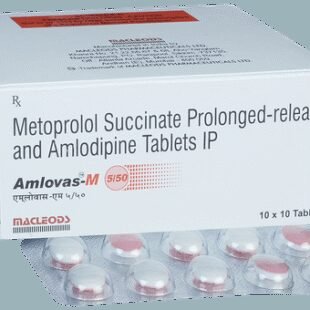 Amlovas-M 5/50 Tablet PR
