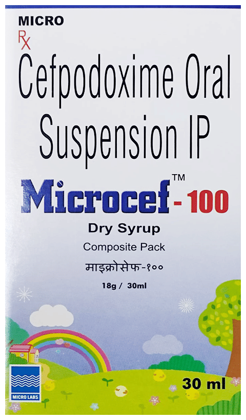 Microcef 100 Oral Suspension