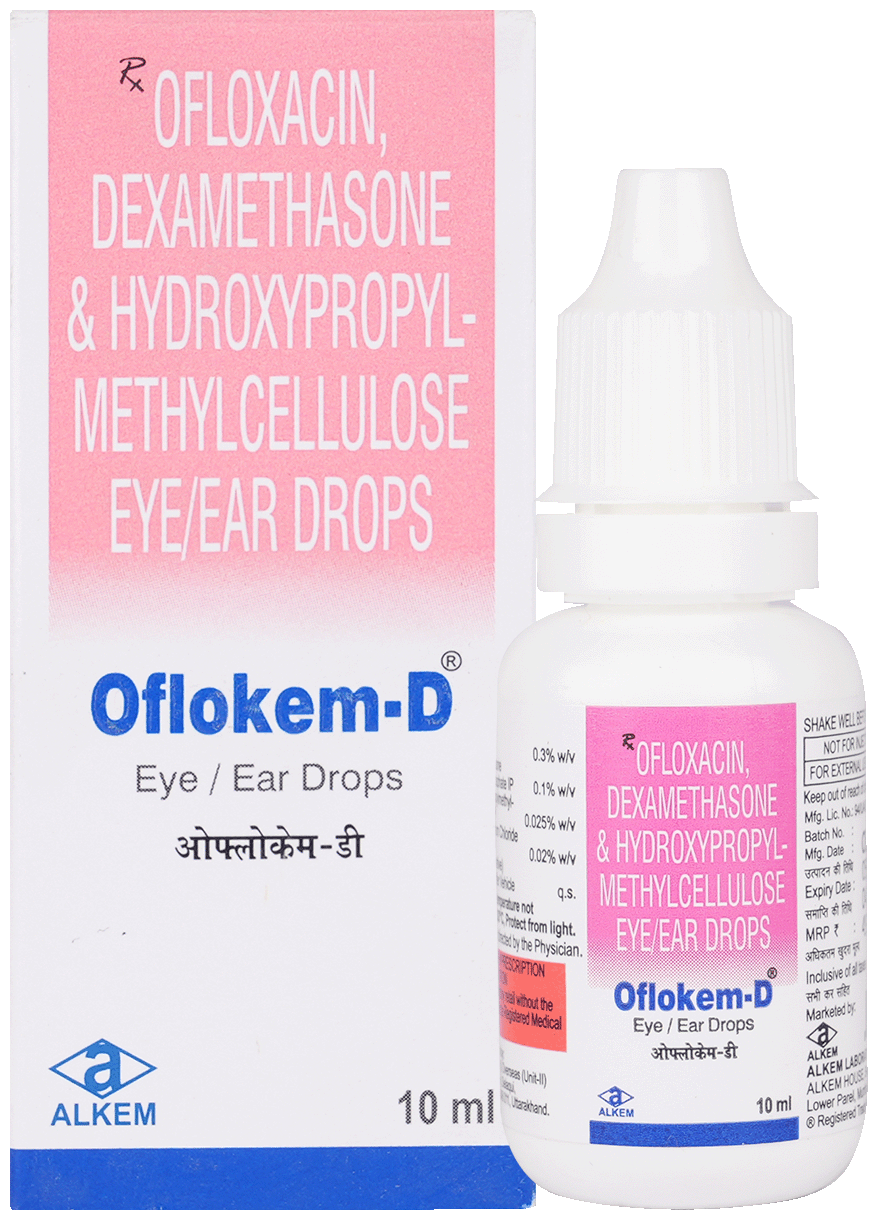 Oflokem D Eye/Ear Drops