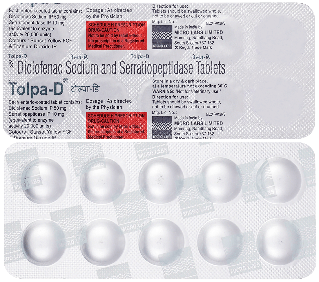 Tolpa D Tablet
