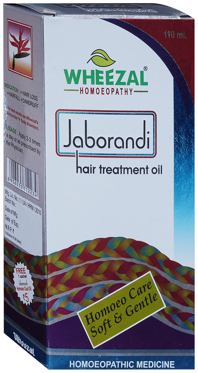 Wheezal Jaborandi Hair Treatment Oil