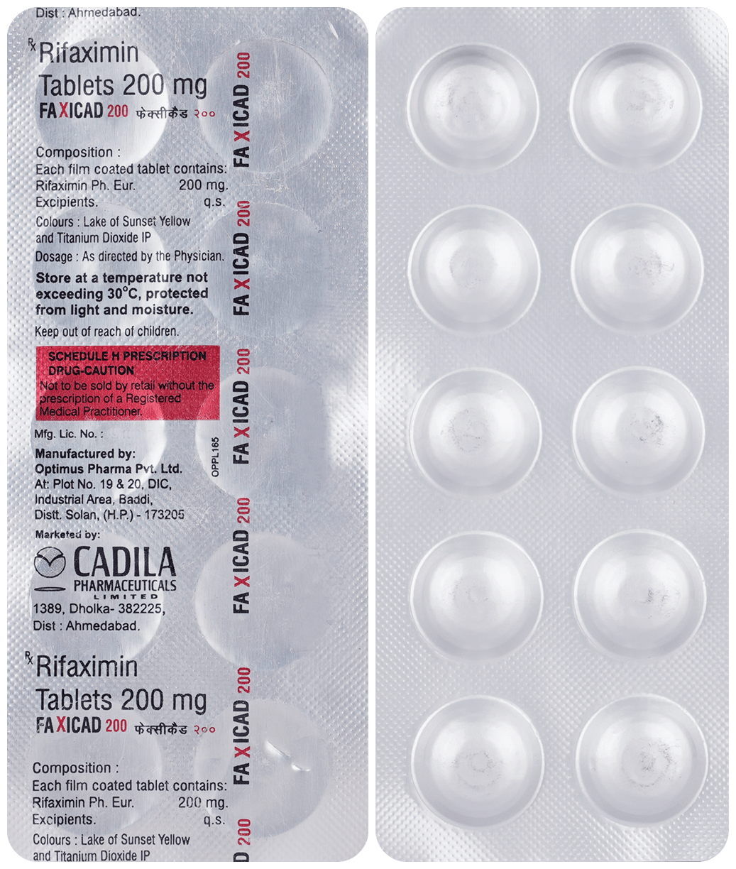 Faxicad 200mg Tablet