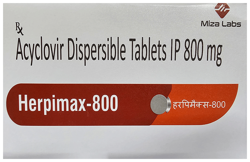 Herpimax 800 Tablet DT