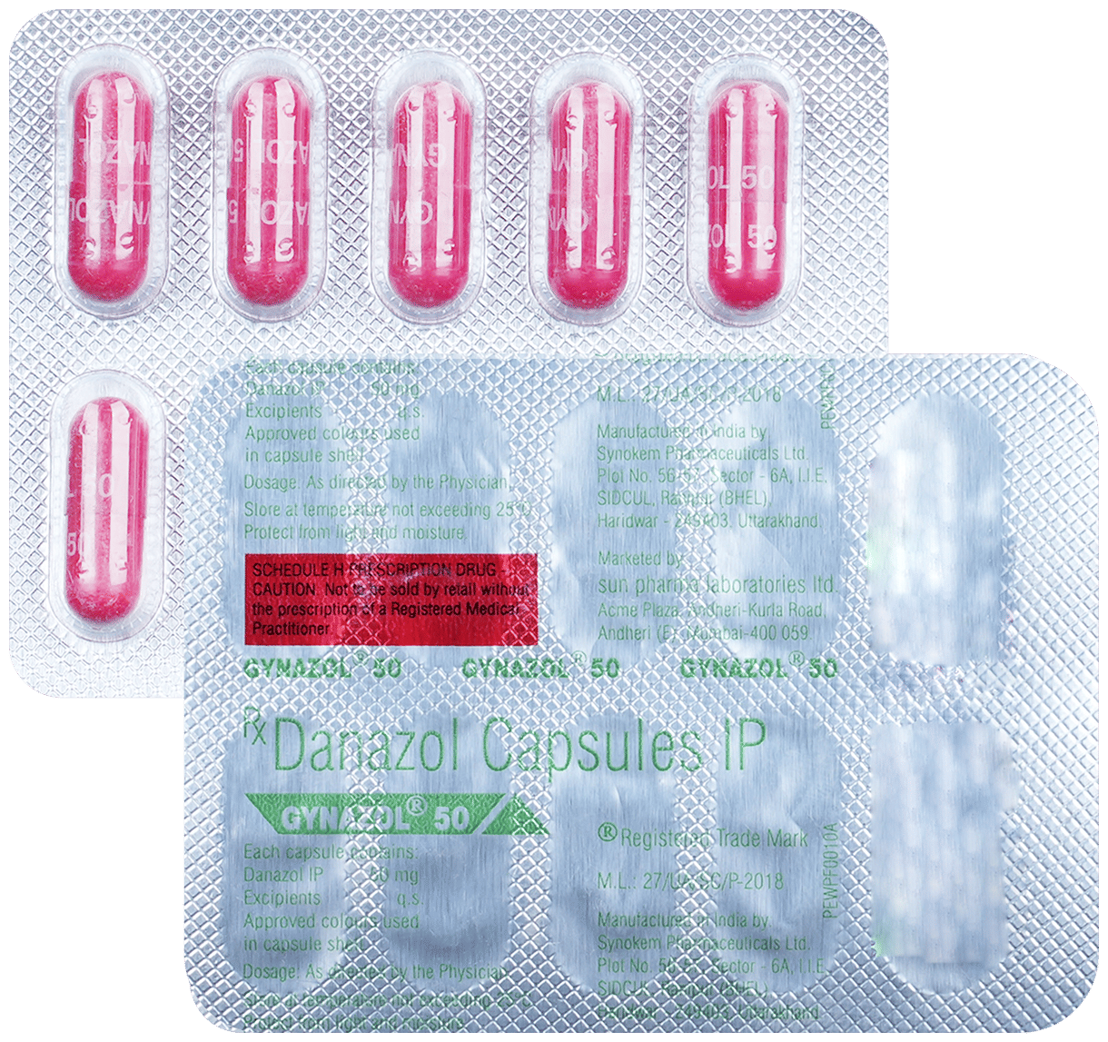 Gynazol 50mg Capsule