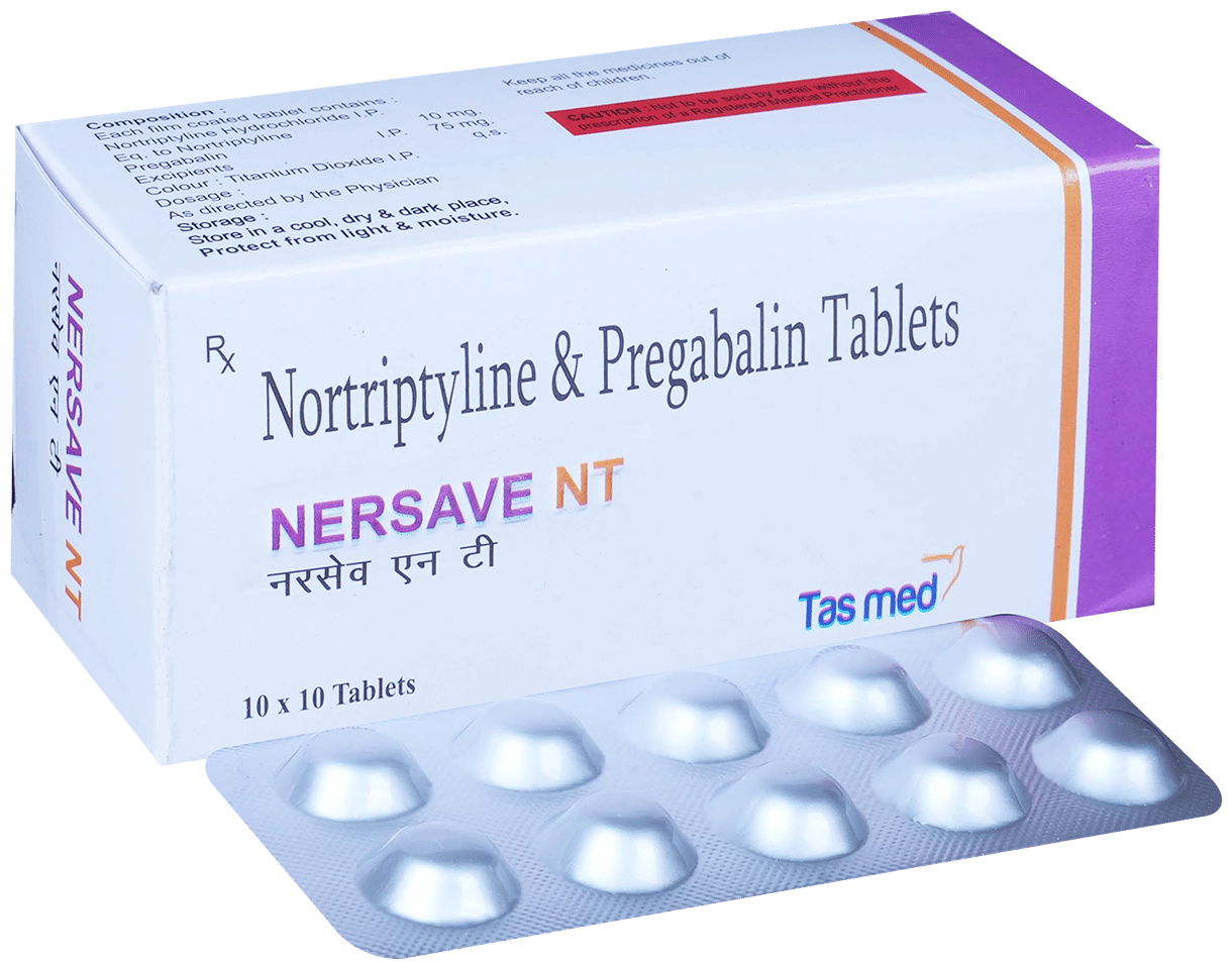 Nersave NT 75mg/10mg Tablet