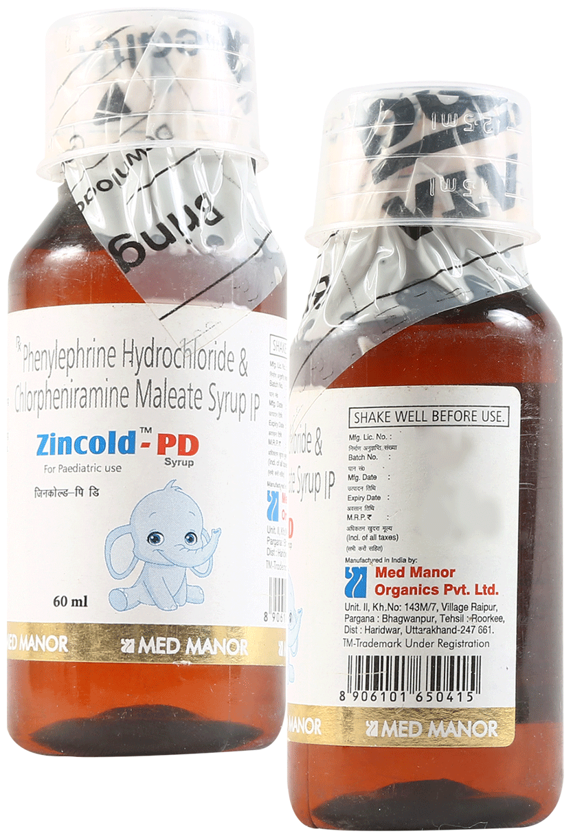 Zincold PD Syrup