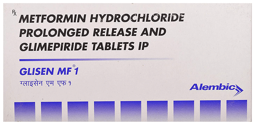 Glisen MF 1 Tablet PR