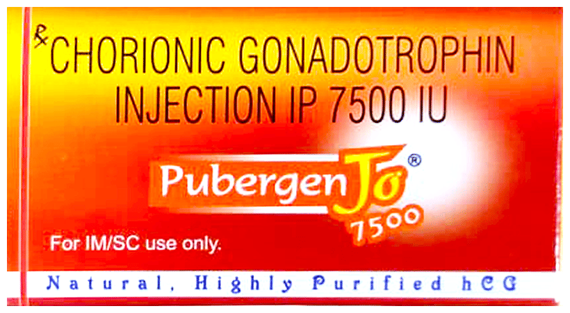 Pubergen JO 7500IU Injection