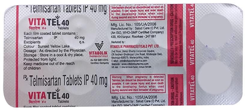 Vitatel 40 Tablet