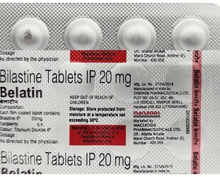 Belatin 20mg Tablet