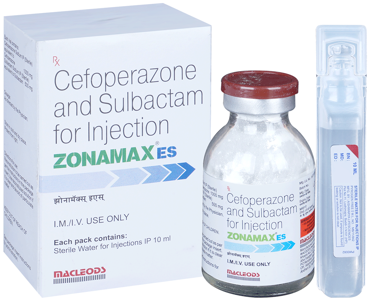 Zonamax ES 1000mg/500mg Injection