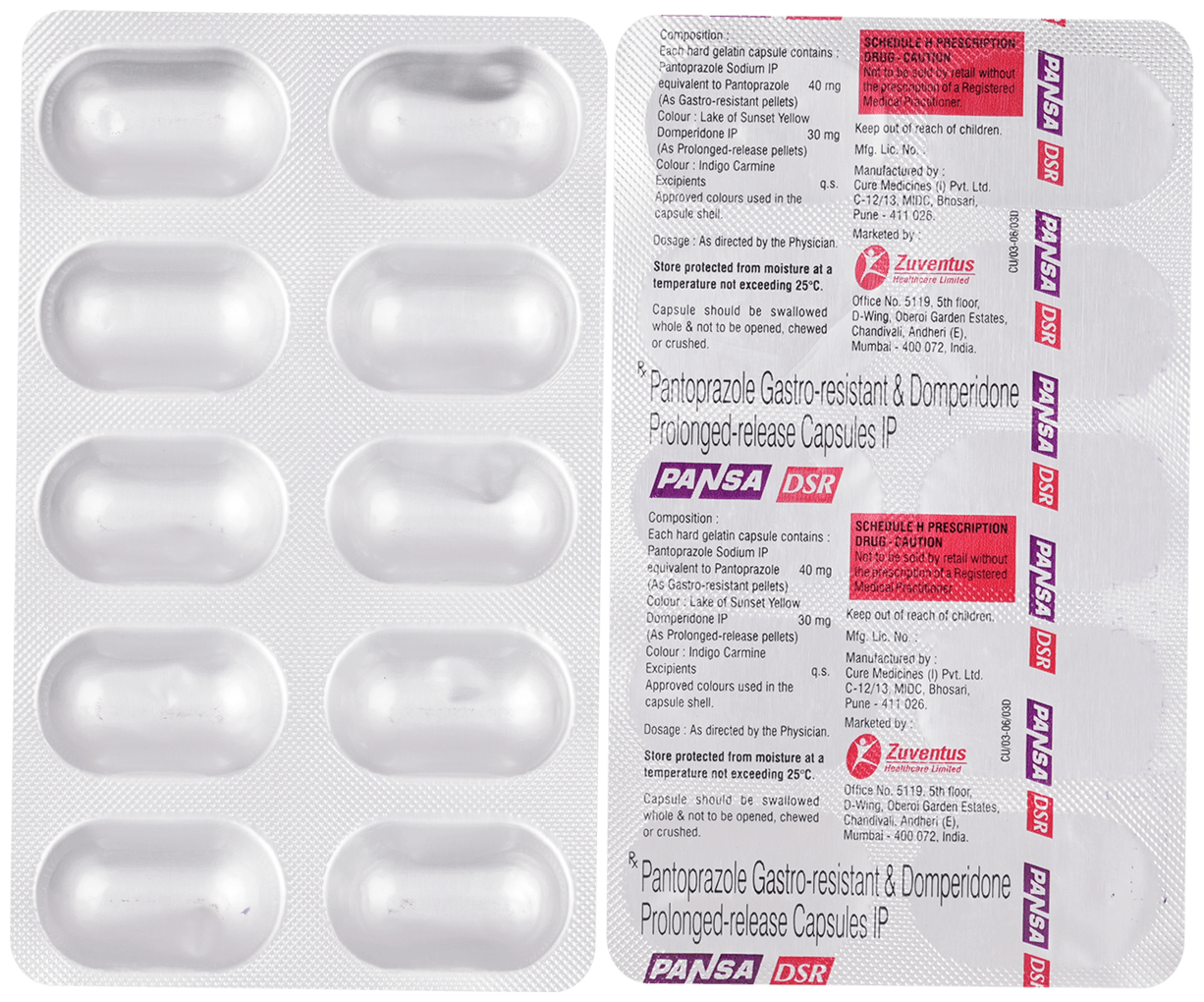 Pansa DSR Capsule