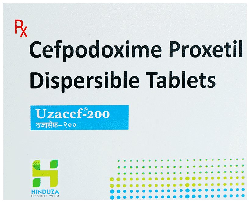 Uzacef 200 Tablet