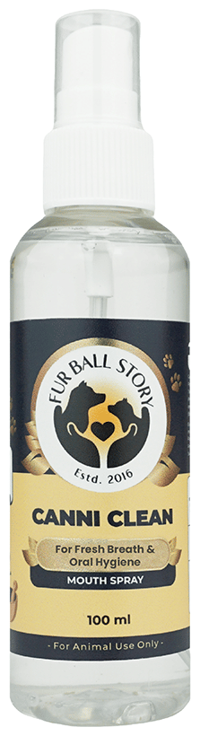 Fur Ball Story Canni Clean Dental Spray For Dogs & Cats
