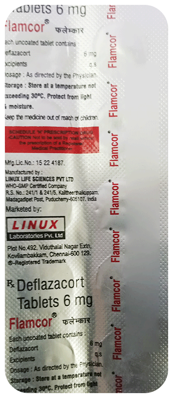 Flamcor 6mg Tablet
