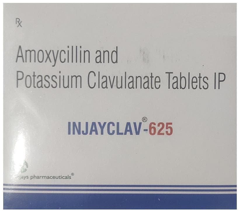 Injayclav 625 Tablet