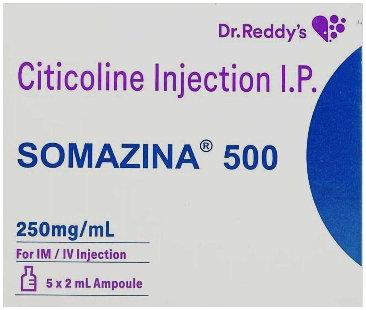 Somazina 500mg Injection