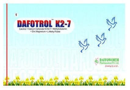 Dafotrol K2 7 Softgel Capsule Soft Gelatin Capsule