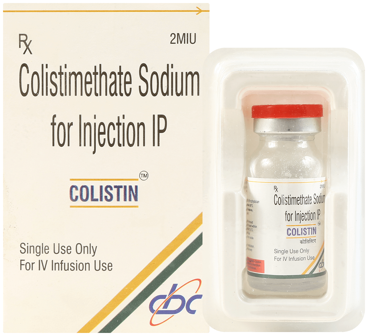 Colistin 2Million IU Injection