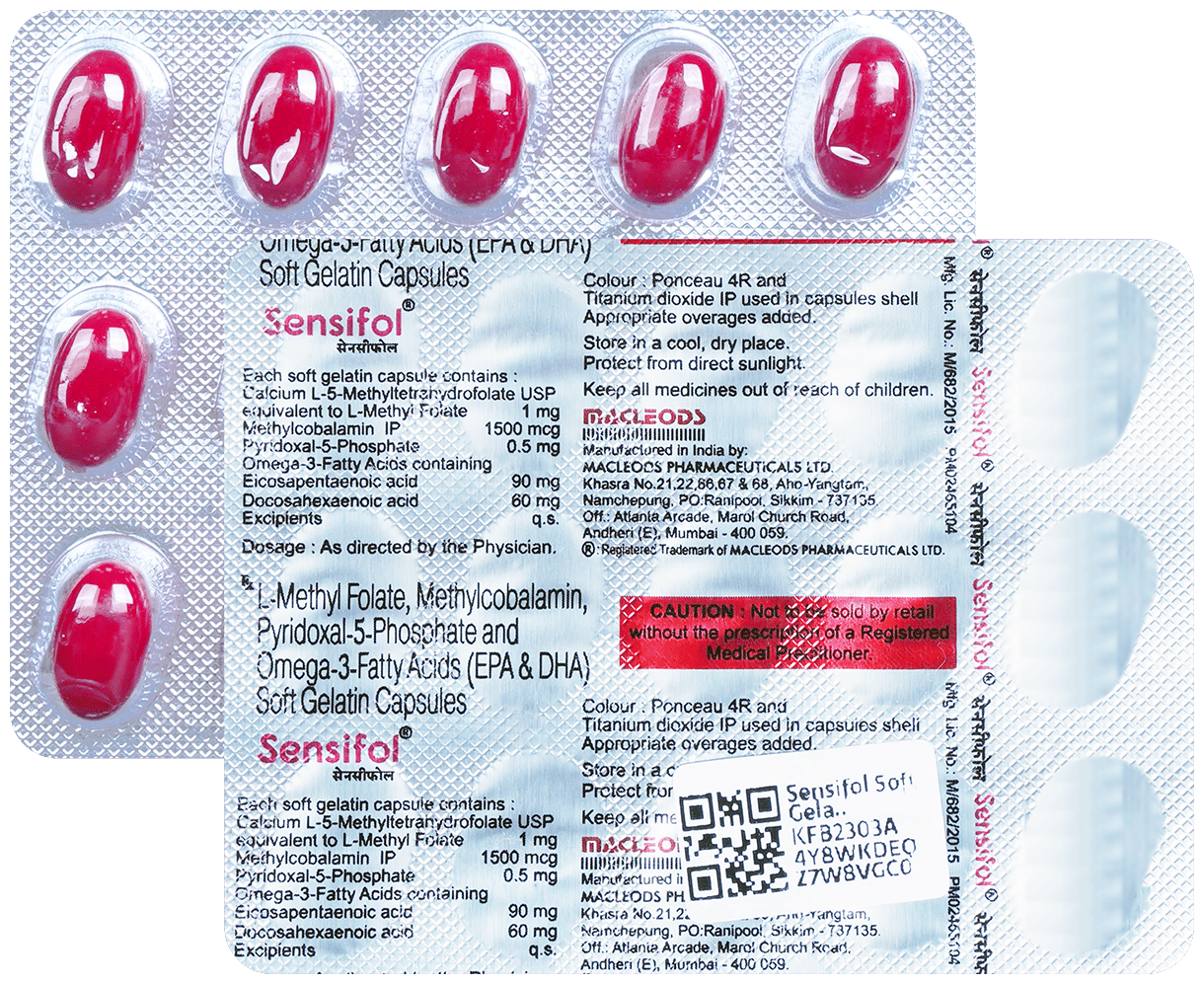 Sensifol Soft Gelatin Capsule