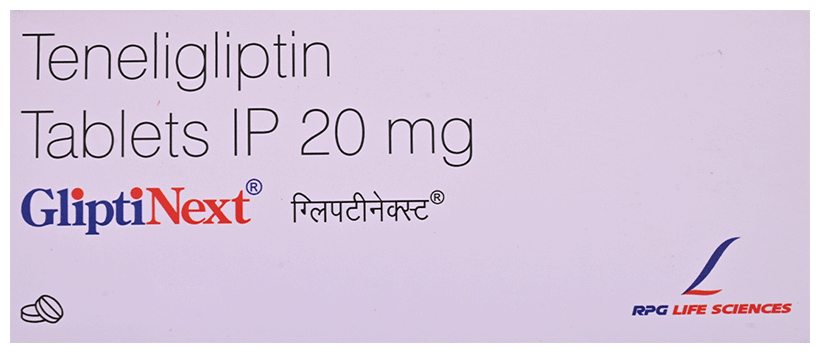 Gliptinext 20mg Tablet