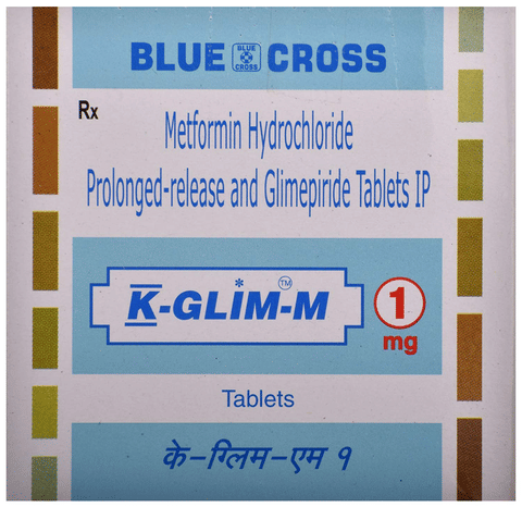 K-Glim-M 1mg Tablet PR